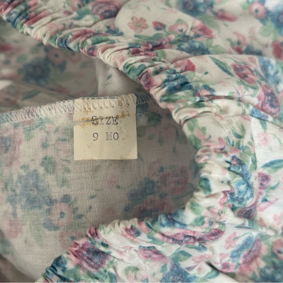 Rare Editions Vintage Baby Girl Floral Bloomer Set - Picture 7 of 7